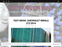 Tablet Screenshot of froyonation.wordpress.com