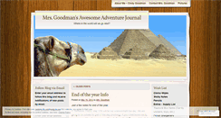 Desktop Screenshot of mrsgoodman.wordpress.com