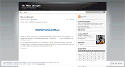 Desktop Screenshot of miky612.wordpress.com