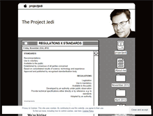 Tablet Screenshot of projectjedi.wordpress.com