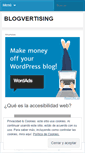 Mobile Screenshot of mbbblogvertising.wordpress.com