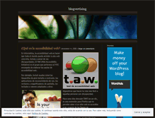 Tablet Screenshot of mbbblogvertising.wordpress.com