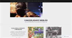 Desktop Screenshot of cancerlasan.wordpress.com