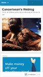 Mobile Screenshot of cancerlasan.wordpress.com