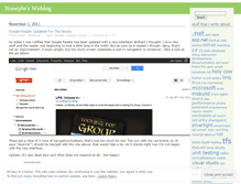 Tablet Screenshot of noocyte.wordpress.com