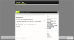Desktop Screenshot of huntikfans.wordpress.com