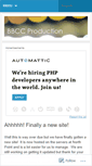 Mobile Screenshot of bbccproduction.wordpress.com