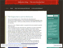 Tablet Screenshot of fabbydoo.wordpress.com