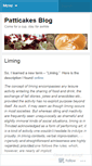 Mobile Screenshot of patticakesgnvblog.wordpress.com