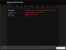 Tablet Screenshot of moveasso.wordpress.com