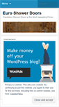 Mobile Screenshot of euroshowerdoors.wordpress.com
