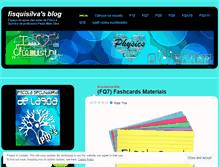 Tablet Screenshot of fisquisilva.wordpress.com
