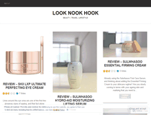 Tablet Screenshot of looknookhook.wordpress.com