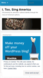 Mobile Screenshot of itoosingamerica.wordpress.com