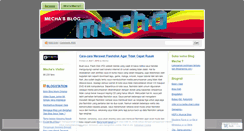 Desktop Screenshot of blogmecha.wordpress.com