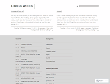Tablet Screenshot of lebbeuswoods.wordpress.com