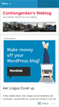 Mobile Screenshot of corklangerdan.wordpress.com