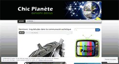 Desktop Screenshot of notrechicplanete.wordpress.com
