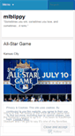 Mobile Screenshot of mlblippy.wordpress.com