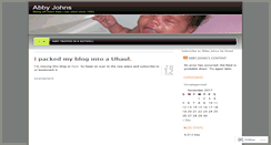 Desktop Screenshot of abbylyjo.wordpress.com
