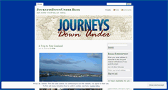 Desktop Screenshot of journeysdownunder.wordpress.com