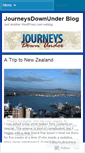 Mobile Screenshot of journeysdownunder.wordpress.com