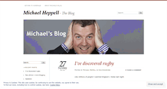 Desktop Screenshot of michaelheppell.wordpress.com