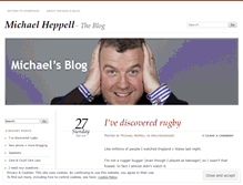 Tablet Screenshot of michaelheppell.wordpress.com