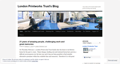 Desktop Screenshot of londonprintworkstrust.wordpress.com