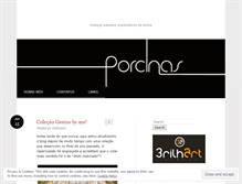 Tablet Screenshot of porcinas.wordpress.com