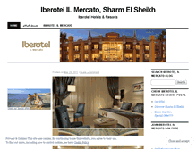 Tablet Screenshot of iberotelilmercato.wordpress.com