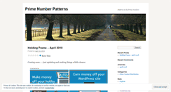 Desktop Screenshot of primepatterns.wordpress.com