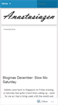 Mobile Screenshot of anastasiazen.wordpress.com