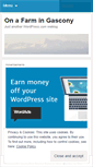 Mobile Screenshot of gasconyfarm.wordpress.com