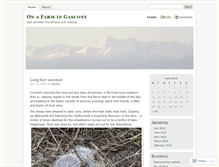 Tablet Screenshot of gasconyfarm.wordpress.com