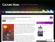 Tablet Screenshot of culturenook.wordpress.com