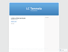 Tablet Screenshot of lctammela.wordpress.com