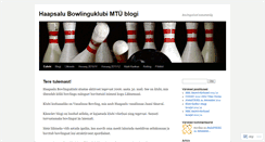 Desktop Screenshot of bowlinguklubi.wordpress.com