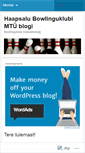 Mobile Screenshot of bowlinguklubi.wordpress.com