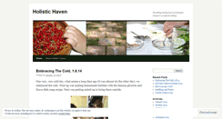 Desktop Screenshot of holistichaven.wordpress.com