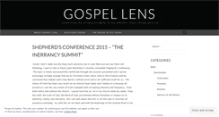 Desktop Screenshot of gospellens.wordpress.com