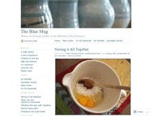 Tablet Screenshot of abluemug.wordpress.com