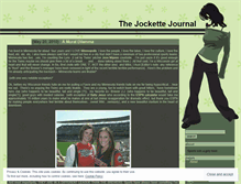 Tablet Screenshot of jockettejournal.wordpress.com