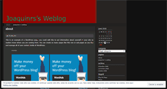 Desktop Screenshot of joaquinrs.wordpress.com
