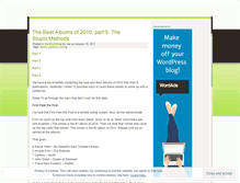 Tablet Screenshot of notcharles.wordpress.com