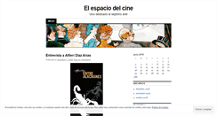 Desktop Screenshot of elespaciodelcine.wordpress.com