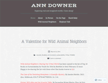 Tablet Screenshot of anndowner.wordpress.com