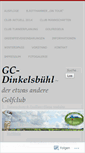 Mobile Screenshot of gcdinkelsbuehl.wordpress.com