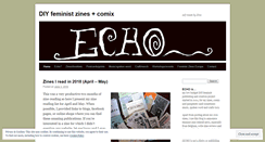 Desktop Screenshot of echopublishing.wordpress.com