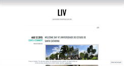 Desktop Screenshot of livperssons.wordpress.com